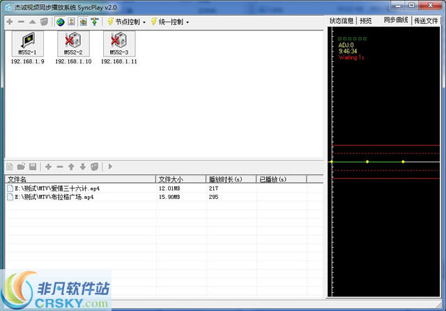 杰诚视频同步播放系统