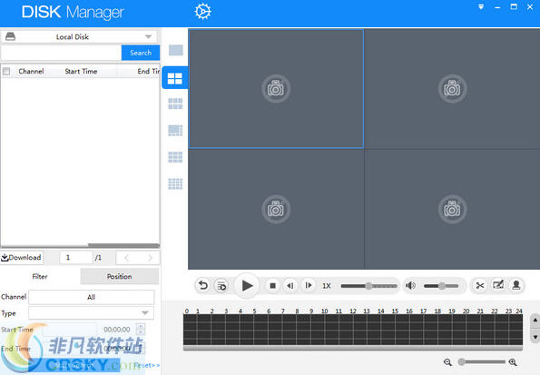 大华硬盘录像机(DiskManager)