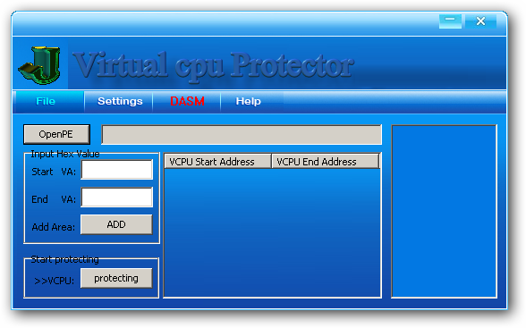 甲壳模拟CPU程序保护壳(VirtualCpuProtector)