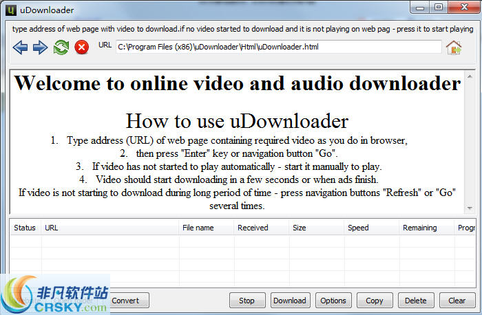 uDownloader(在线音频视频下载工具)