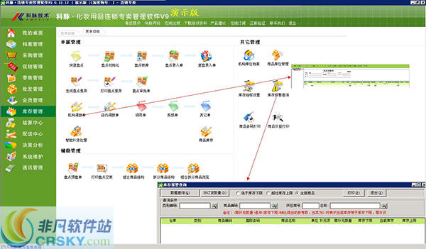 科脉连锁专卖店管理软件