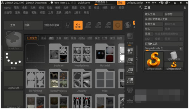 ZBrush2022(三维数字雕刻软件)