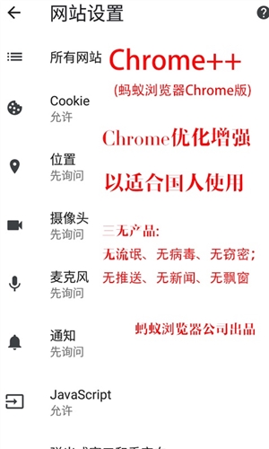 Chrome蚂蚁