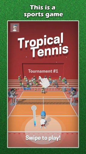 轻弹网球游戏(flicks tennis free)