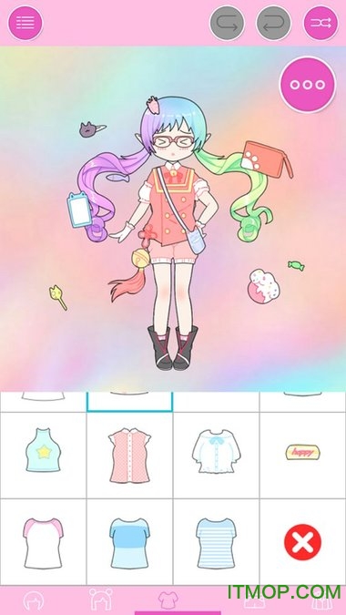 粉彩萌拼破解版(Pastel Avatar Factory)