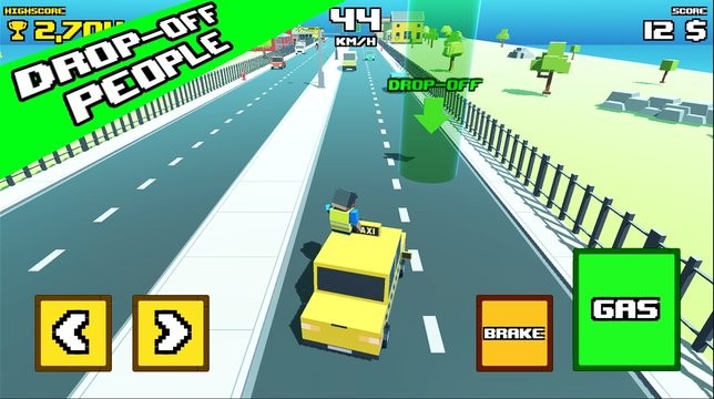 出租车疯狂之路crazy road taxi madness